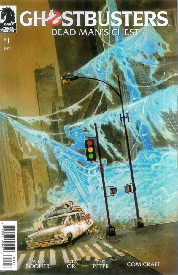 GHOSTBUSTERS: DEAD MAN’S CHEST #1: Tyler Crook cover A