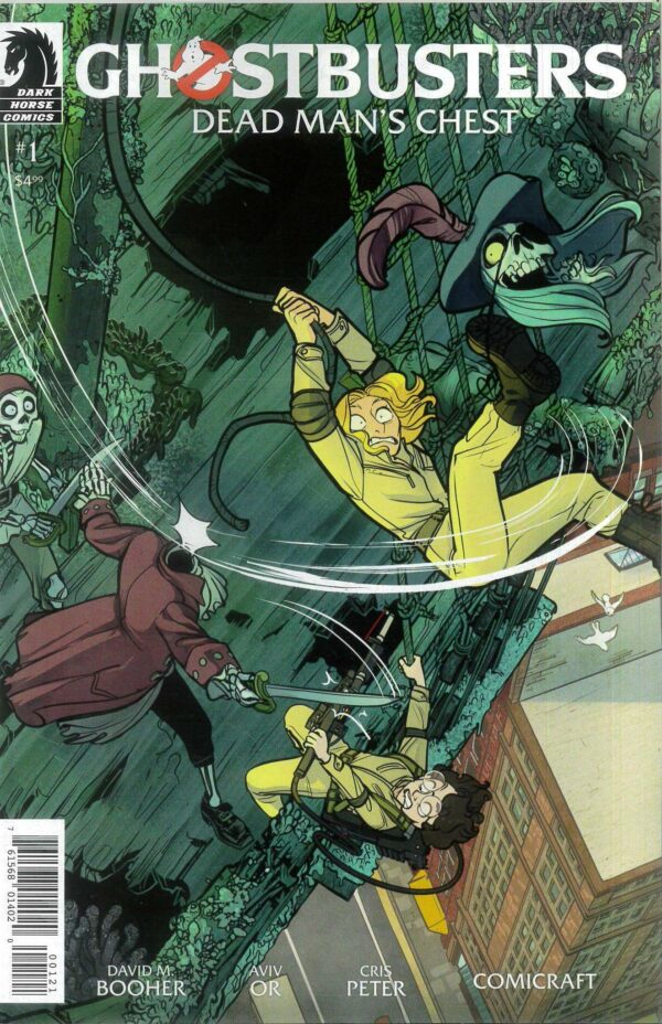 GHOSTBUSTERS: DEAD MAN’S CHEST #1: Max Sarin cover B