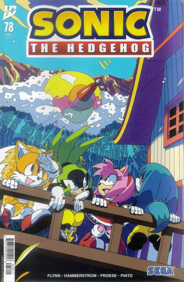 SONIC THE HEDGEHOG (2018 SERIES) #78: Mauro Fonseca cover A