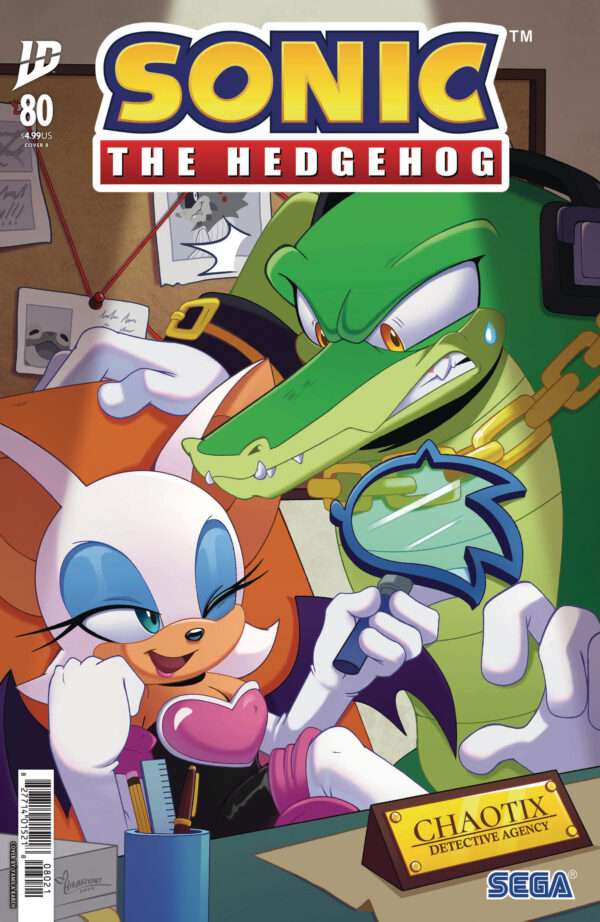 SONIC THE HEDGEHOG (2018 SERIES) #80 Yamila Kareh cover B