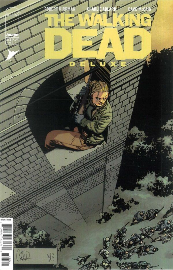 WALKING DEAD DELUXE #113: Charlie Adlard cover B