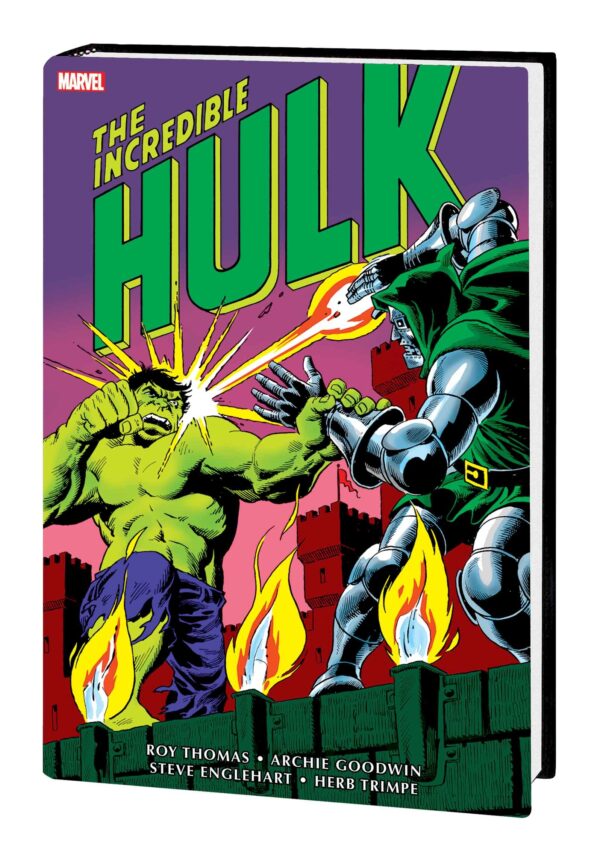 INCREDIBLE HULK OMNIBUS (HC) #3 Herb Trimpe Hulk vs Dr Doom cover (#135-170)