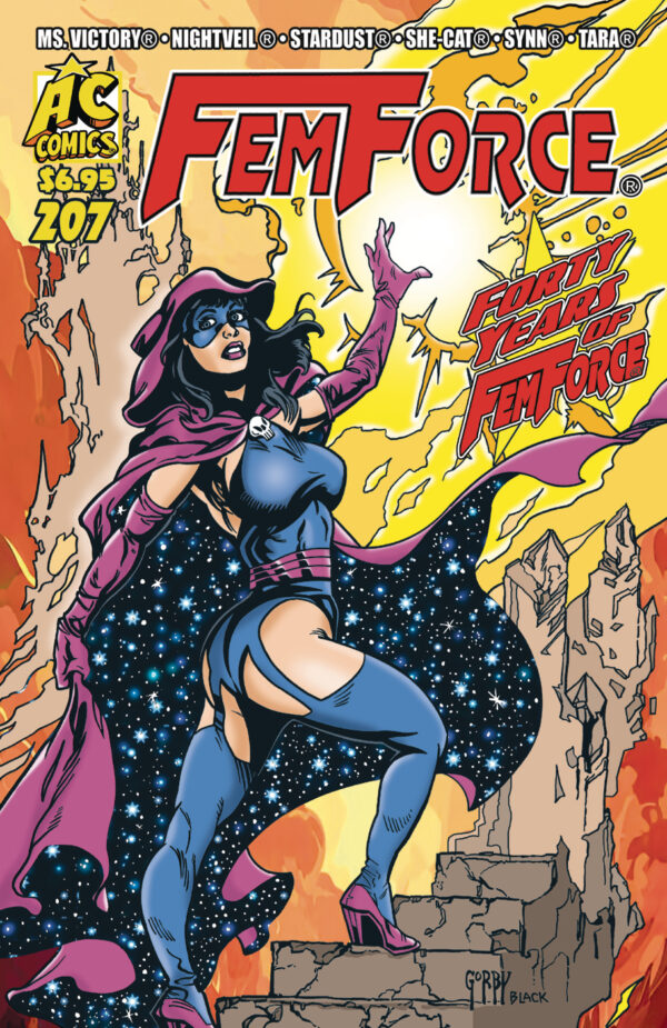 FEMFORCE #207 Bill Black cover A