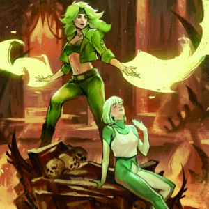 FIRE & ICE: WHEN HELL FREEZES OVER #4 Jessica Fong cover B