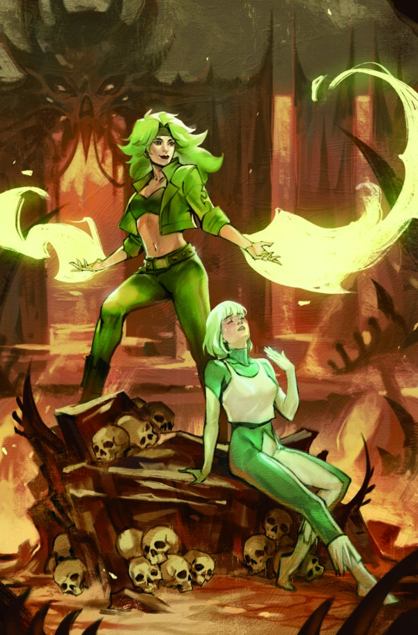 FIRE & ICE: WHEN HELL FREEZES OVER #4 Jessica Fong cover B