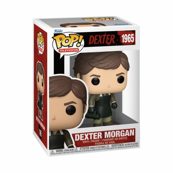 POP TELEVISION VINYL FIGURE #1695: Dexter Morgan: Dexter  (1965 on box)
