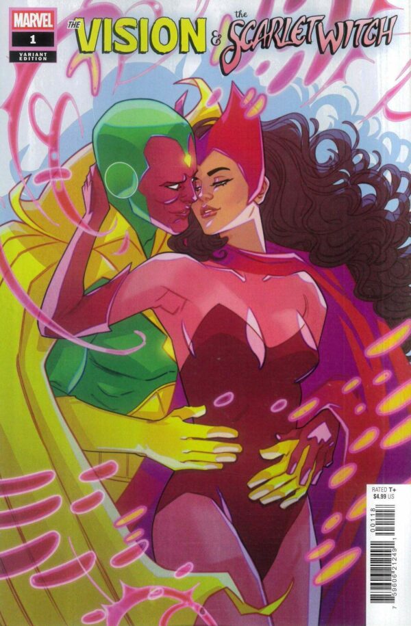 VISION AND THE SCARLET WITCH (2025 SERIES) #1: Marguerite Sauvage RI cover R