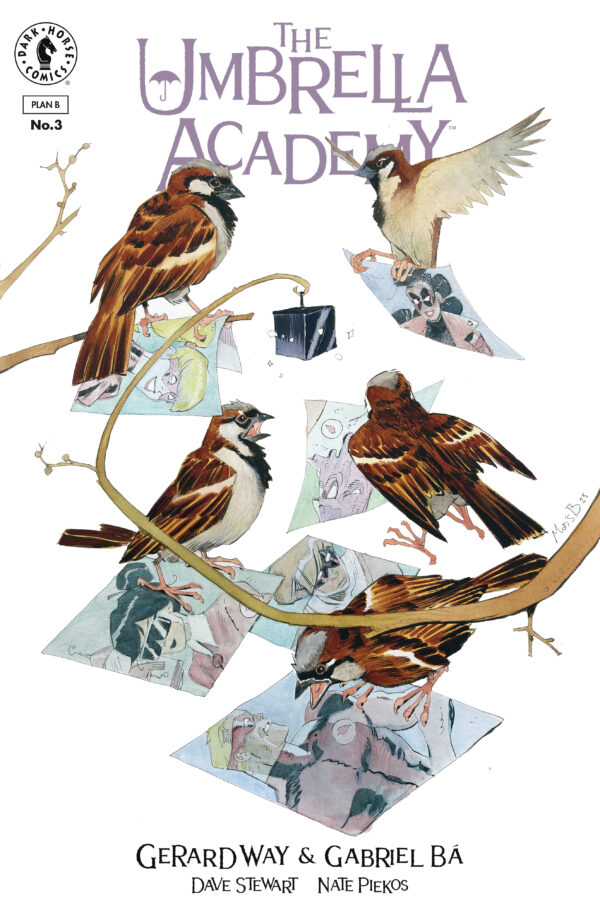 UMBRELLA ACADEMY: PLAN B #3 Matias Bergara cover B