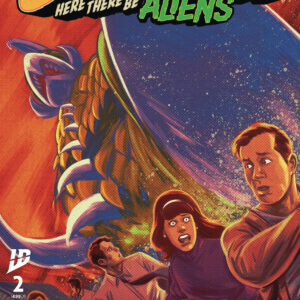 GODZILLA: HERE THERE BE ALIENS #2 Angel Hernandez cover B