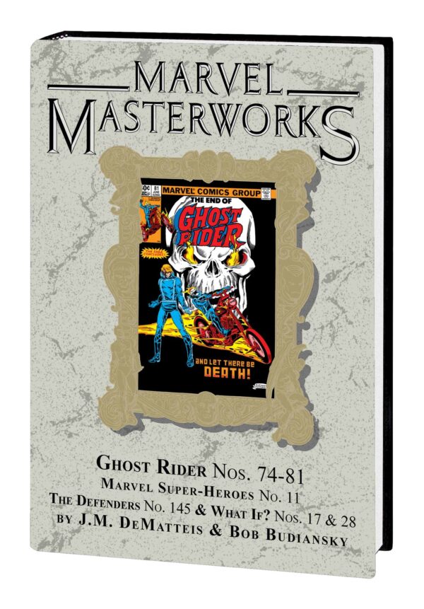 MASTERWORKS: GHOST RIDER (HC) #7 Classic Dust Jacket (#387)