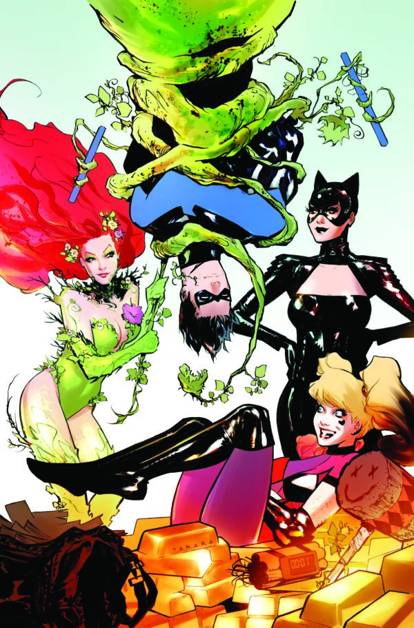 NIGHTWING (2016- SERIES: VARIANT EDITION) #28 Marcio Takara Gotham City Sirens cover E
