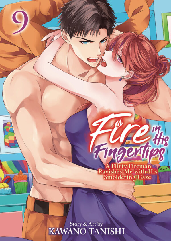 FIRE IN HIS FINGERTIPS: FIREMAN SMOLDERING GAZE GN #9