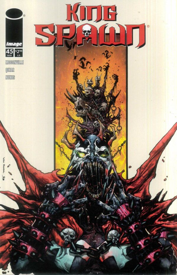 KING SPAWN #45: Von Randal cover B