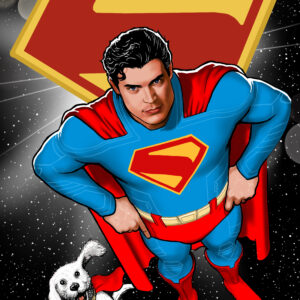 BATMAN/SUPERMAN: WORLD’S FINEST #41 Kevin Maguire Superman Legacy Movie cover E