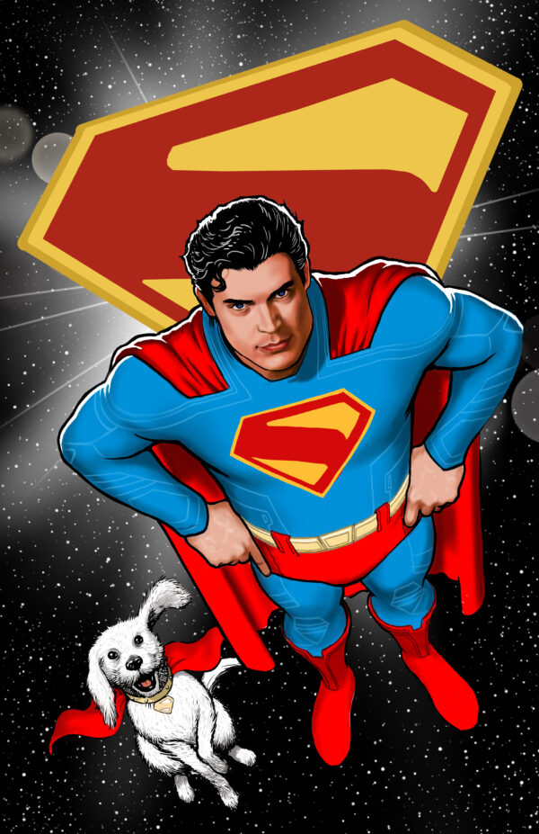 BATMAN/SUPERMAN: WORLD’S FINEST #41 Kevin Maguire Superman Legacy Movie cover E