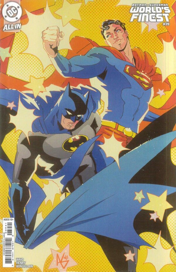 BATMAN/SUPERMAN: WORLD’S FINEST #39: A.L. Kaplan RI cover D