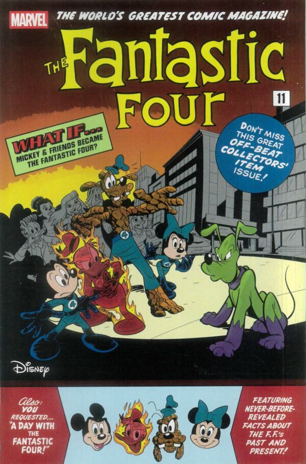 FANTASTIC FOUR (2022 SERIES) #32: Emilio Urbano Disney What If FF Homage cover C