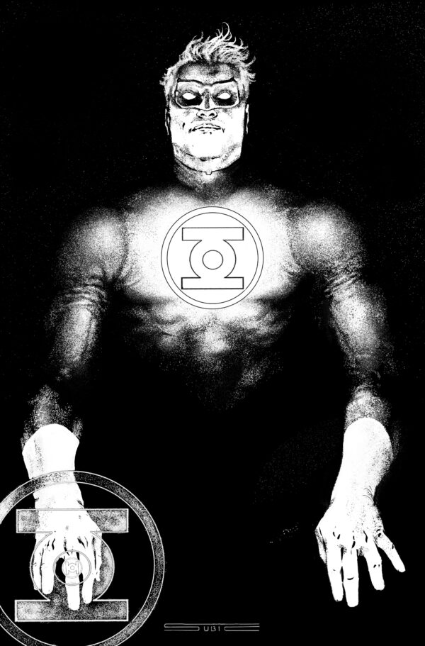 GREEN LANTERN (2023 SERIES) #25 Stevan Subic Glow in the Dark Foil cover G