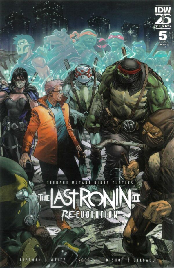 TMNT: THE LAST RONIN II RE-EVOLUTION #5: Esau Escorza cover A