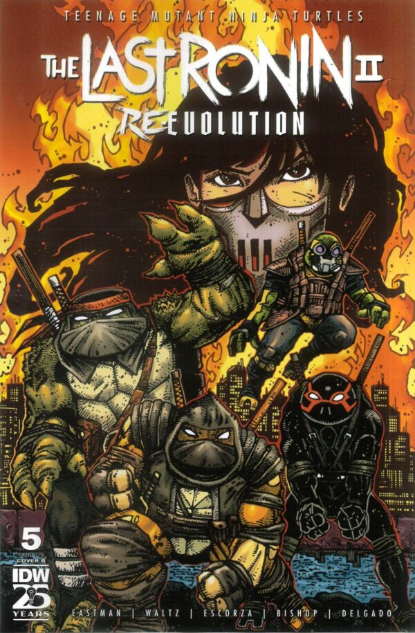 TMNT: THE LAST RONIN II RE-EVOLUTION #5: Kevin Eastman cover B