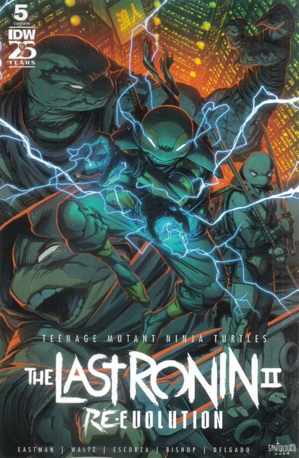 TMNT: THE LAST RONIN II RE-EVOLUTION #5: Mateo Santoloucco RI cover E
