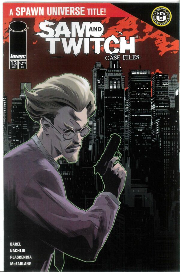 SAM AND TWITCH: CASE FILES #13: Marco Failla connecting cover B