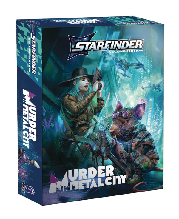 STARFINDER RPG (2ND EDITION) #10 Murder in Metal City Deluxe adventure
