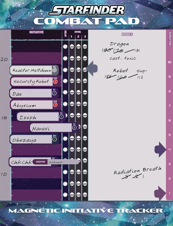 STARFINDER RPG (2ND EDITION) #12 Starfinder Combat Pad