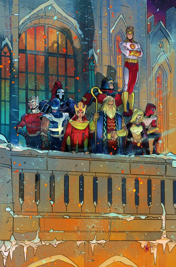 DC VS VAMPIRES: WORLD WAR V #11 Otto Schmidt cover A