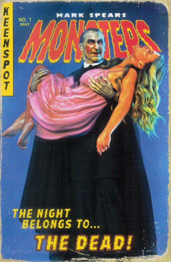 MARK SPEARS MONSTERS #1: Mark Spears Horror of Dracula 5th Print cover A