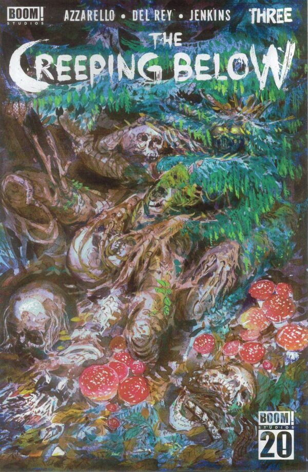 CREEPING BELOW #3: Vanesa Del Rey cover A