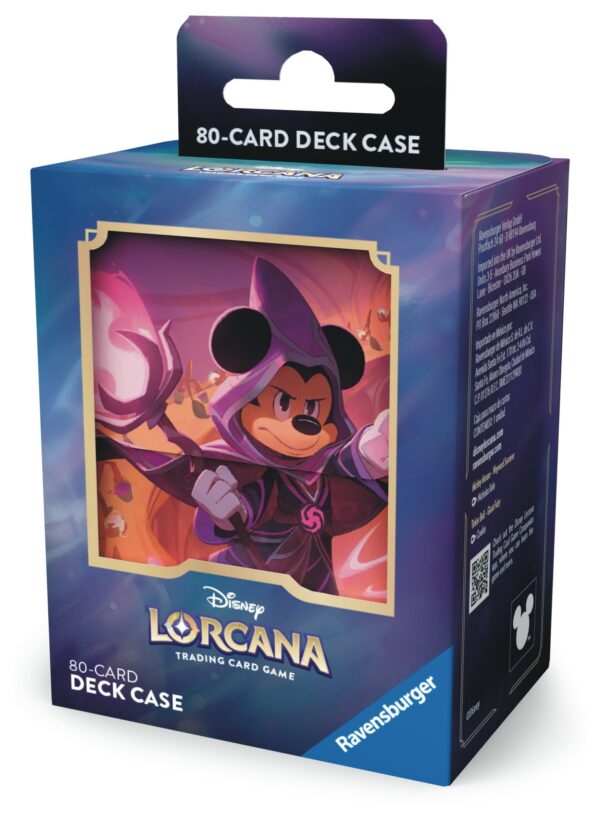 DISNEY LORCANA ACCESSORIES #36 Reign of Jafar: Mickey the Sorcerer Deck Case