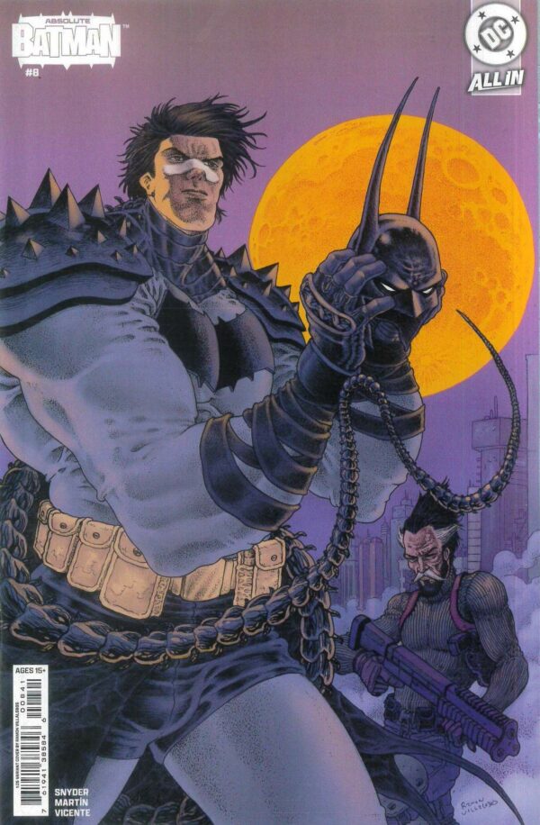 ABSOLUTE BATMAN #8: Ramon Villalobos RI cover D