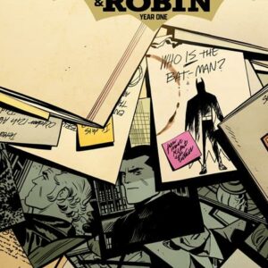BATMAN AND ROBIN: YEAR ONE #7: Chris Samnee cover A BATMAN AND ROBIN: YEAR ONE #7: Chris Samnee cover A