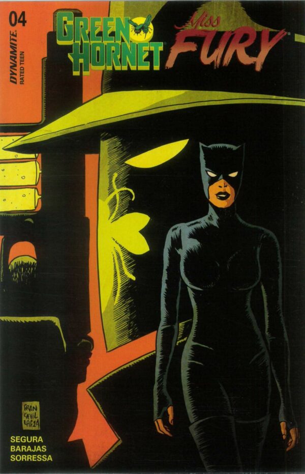 GREEN HORNET/MISS FURY #4: Francesco Francavilla cover A