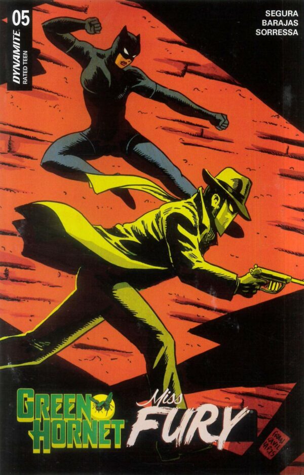 GREEN HORNET/MISS FURY #5: Francesco Francavilla cover A