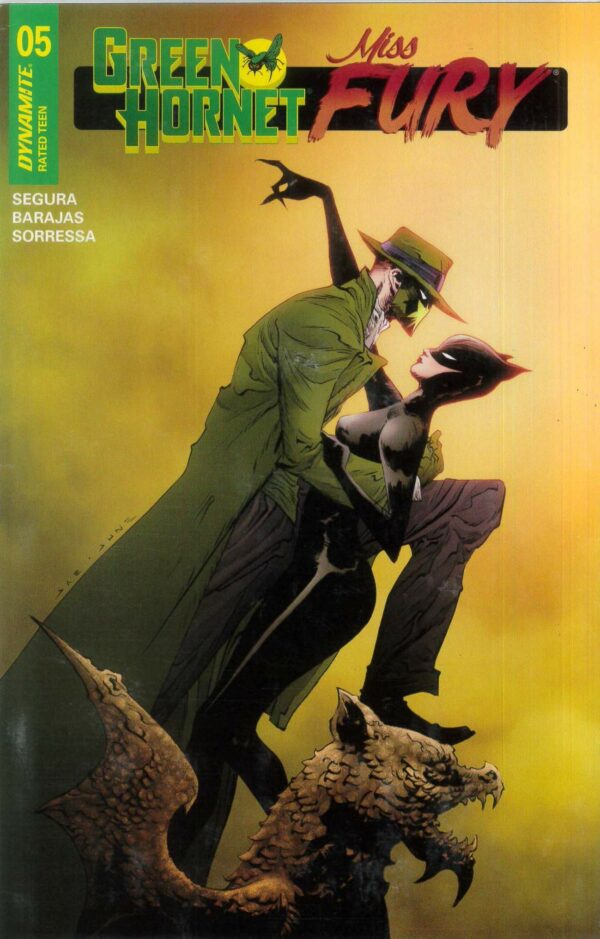 GREEN HORNET/MISS FURY #5: Jae Lee cover B