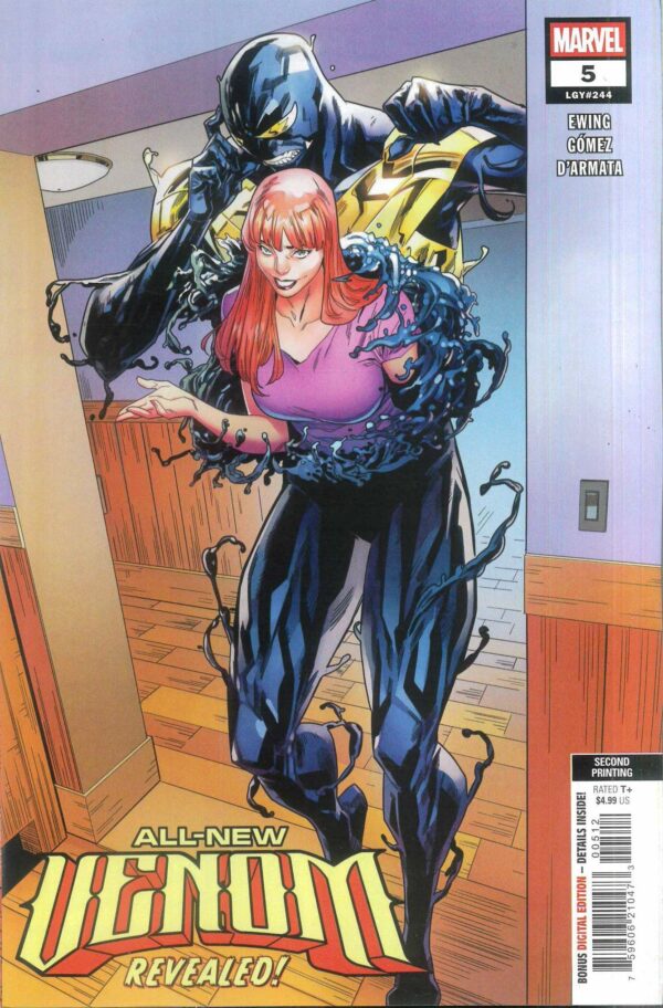 ALL NEW VENOM #5: Carlos Gomez 2nd Print cover A