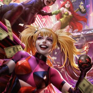 JUSTICE LEAGUE UNLIMITED #9 Derrick Chew Gotham City Sirens cover G