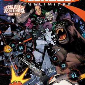 JUSTICE LEAGUE UNLIMITED #7: Dan Mora connecting cover A (We Are Yesterday Part 5)