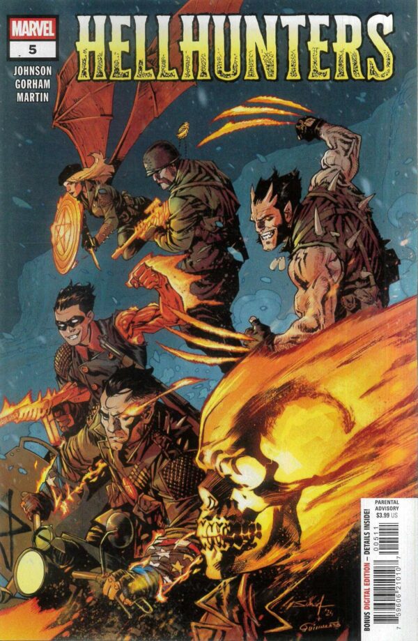 HELLHUNTERS #5: Jonas Scharf cover A