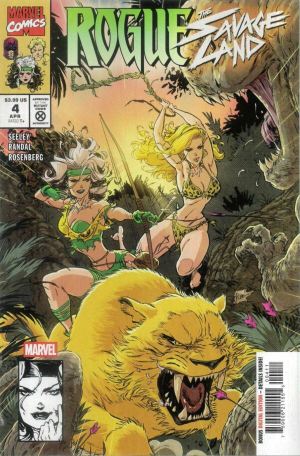 ROGUE: THE SAVAGE LAND #4: Kaare Andrews cover A