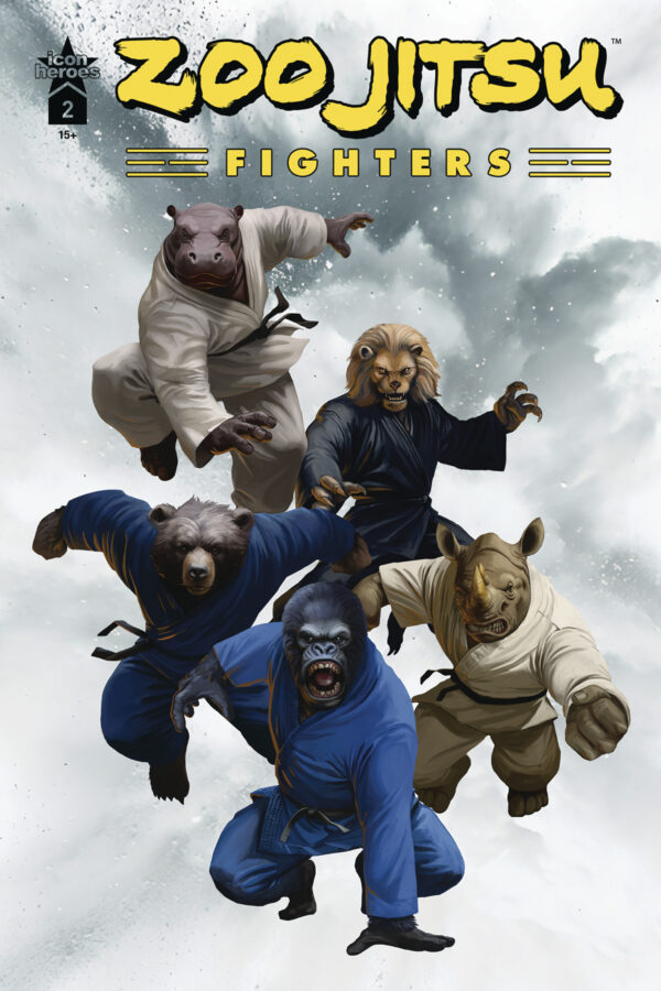 ZOO JITSU FIGHTERS #2 Lee Kohse cover D