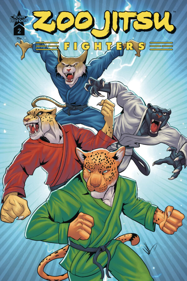 ZOO JITSU FIGHTERS #2 Wade King cover B