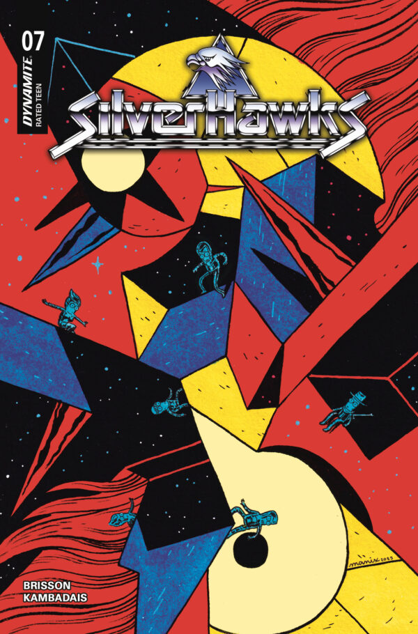 SILVERHAWKS #7 Manix cover F
