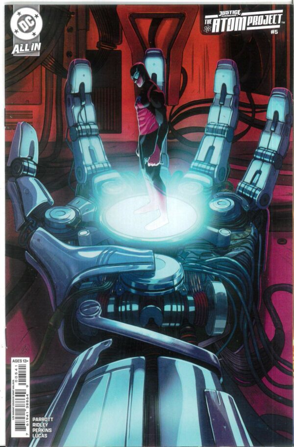 JUSTICE LEAGUE: THE ATOM PROJECT #5: Nimit Malavia RI cover D