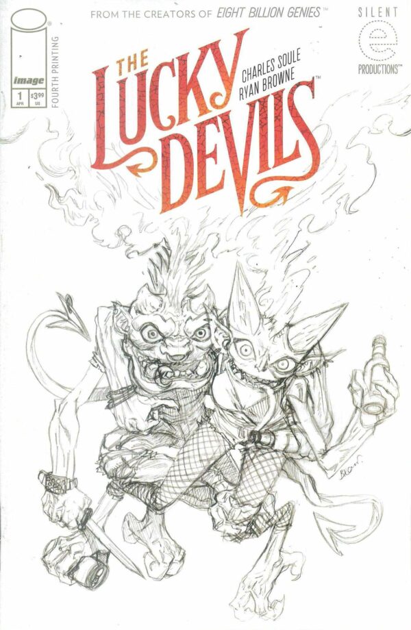 THE LUCKY DEVILS #1: Ryan Browne 4th Print cover A