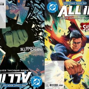 FCBD 2025 #52: DC COMICS: DC All In/Absolute Universe cover A