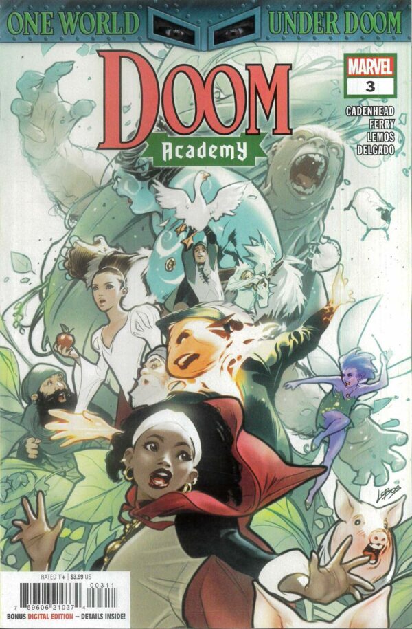 DOOM ACADEMY #3: Pablo Villalobos cover A