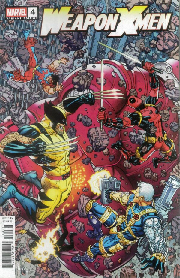 WEAPON X-MEN (2025 SERIES) #4: Steve Skroce cover B